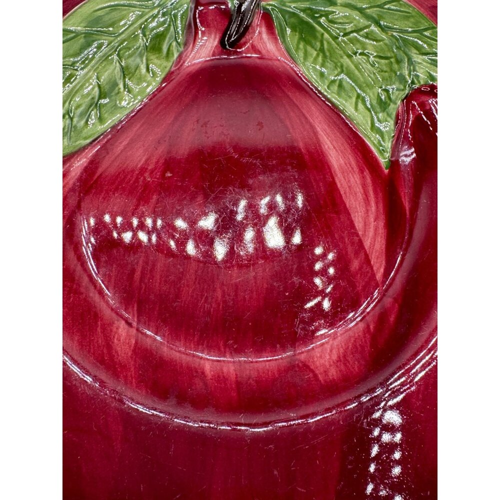 Franciscan Apple Shaped Salad Plates 8" - Picture 3 of 6